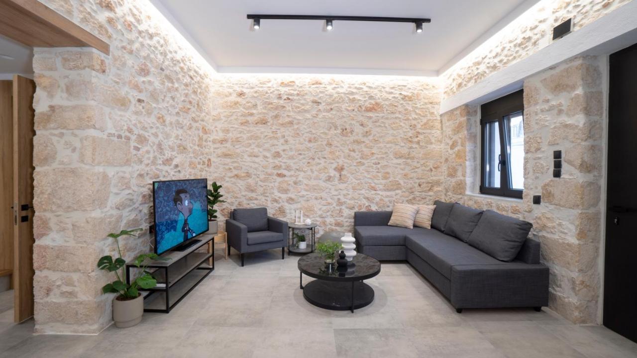 Flor28 Stone House Daire Kandiye Dış mekan fotoğraf